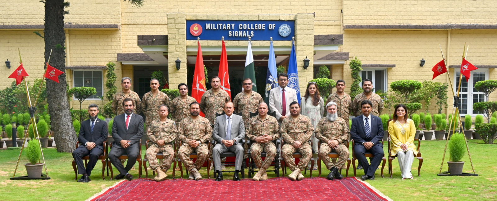 Rector NUST Visits NUST Military College of Signals