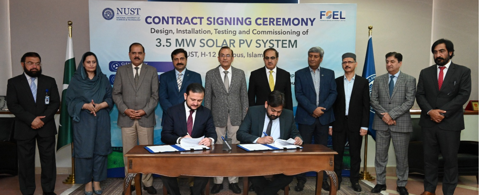 NUST takes a green leap with 3.5 MW solar PV project