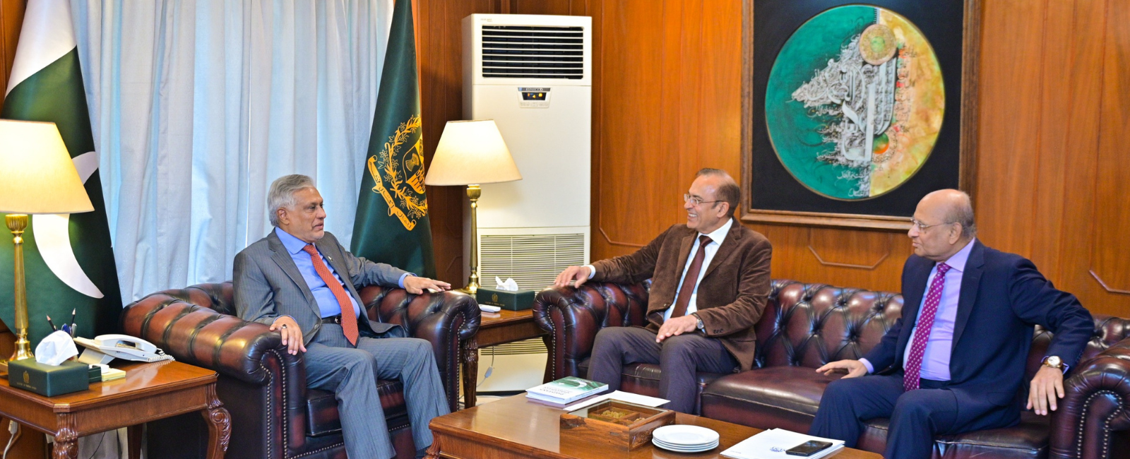 Rector NUST Meets Deputy Prime Minister and Foreign Minister to Discuss 75th Anniversary of Pakistan-China Diplomatic Relations