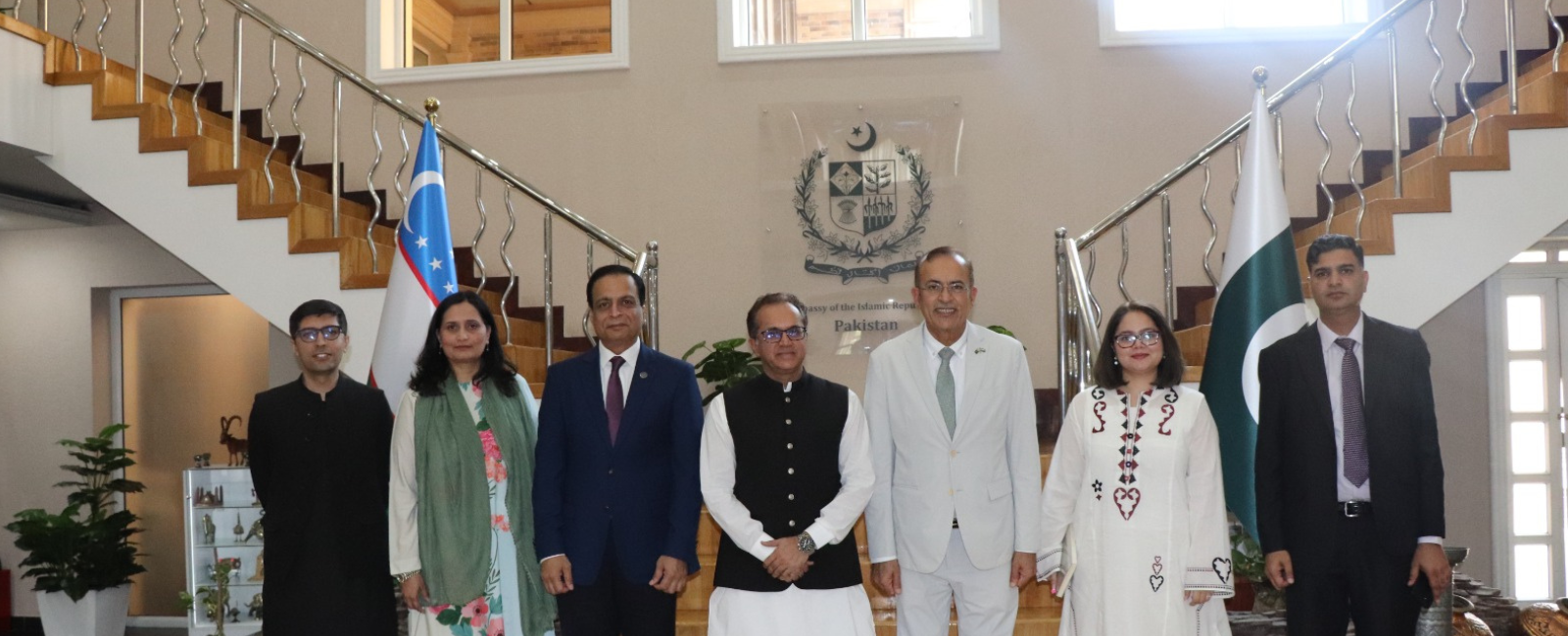 Rector NUST meets Pakistan's Ambassador to Uzbekistan at Tashkent